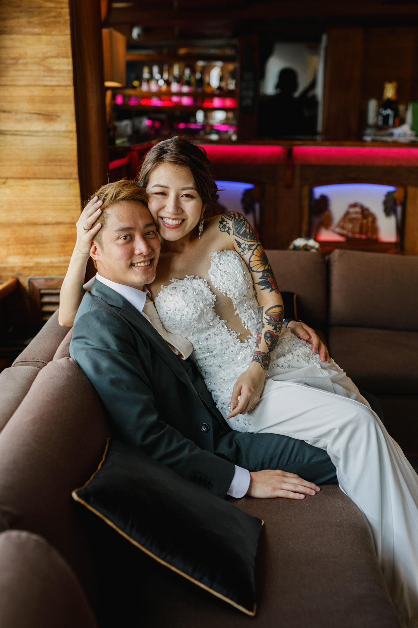 Bridal Hair & Makeup | Sentosa Cruise Wedding